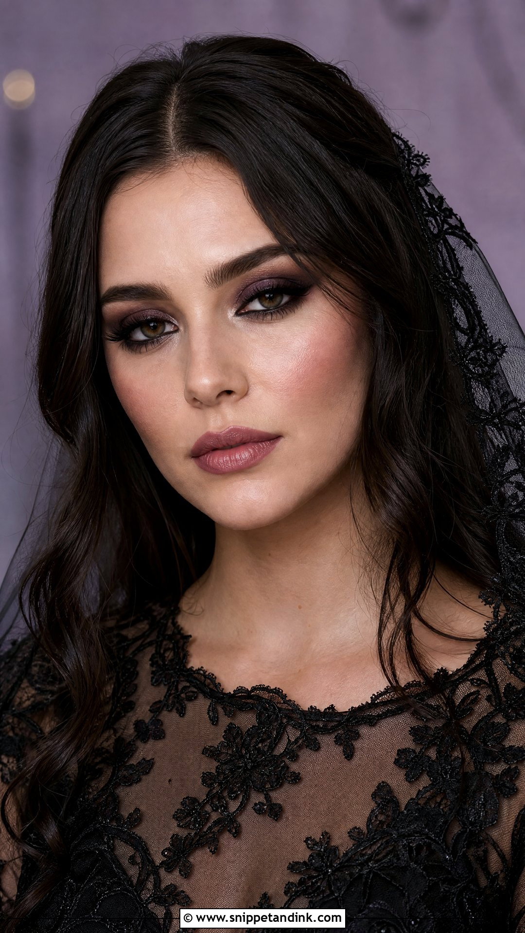 Soft Goth Wedding Makeup - Snippet and Ink - 25 Goth Wedding Makeup Ideas