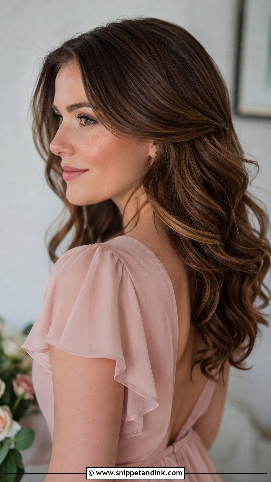 Soft Hollywood Waves Bridesmaid Hair - Snippet and Ink - 20 Hollywood Waves Bridesmaid Ideas
