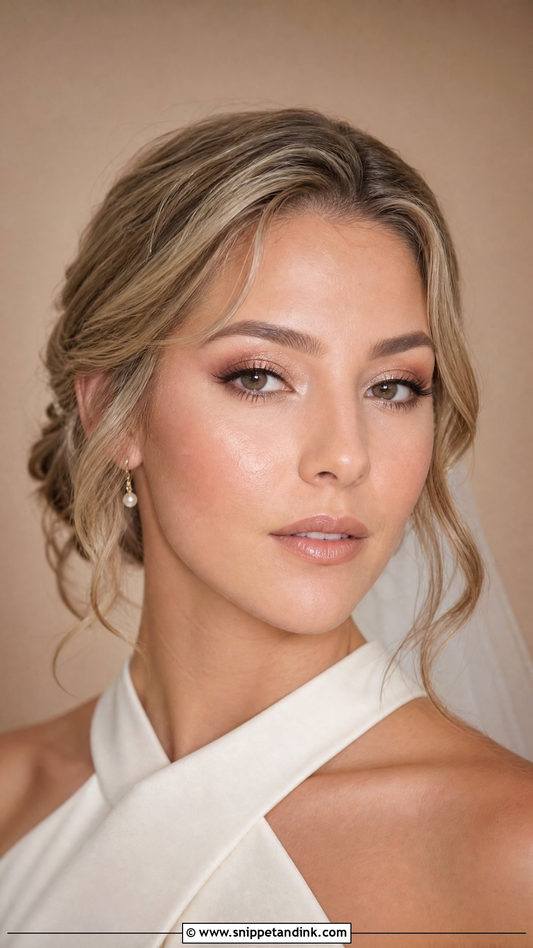 Soft Latte Bridal Makeup - Snippet and Ink - 25 Soft Romantic Bridal Makeup Ideas