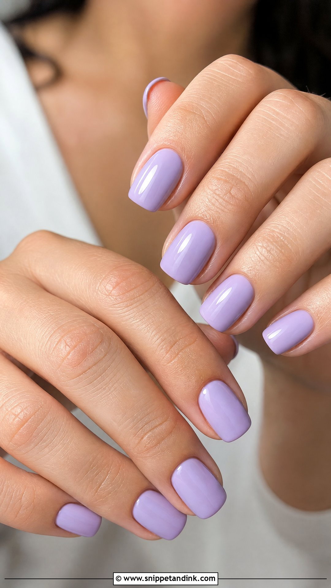 Soft Lavender Nails - Snippet and Ink - 25 Classy Nails for Wedding Guest