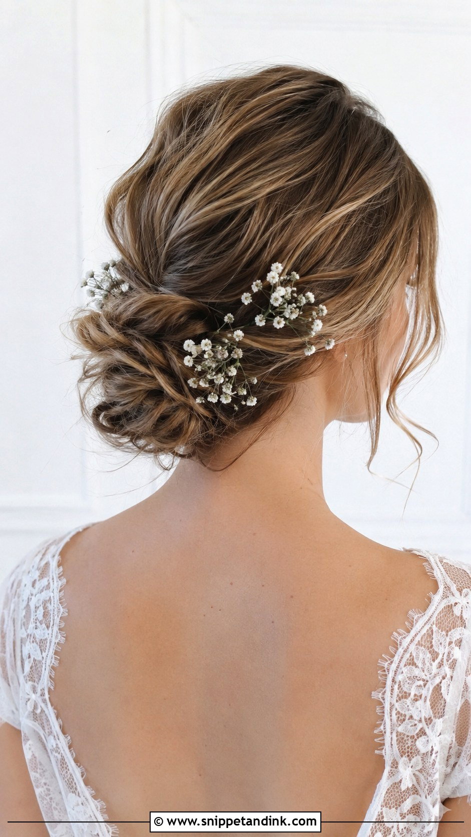 Soft Low Chignon - Snippet and Ink - 25 French Bride Hairstyles