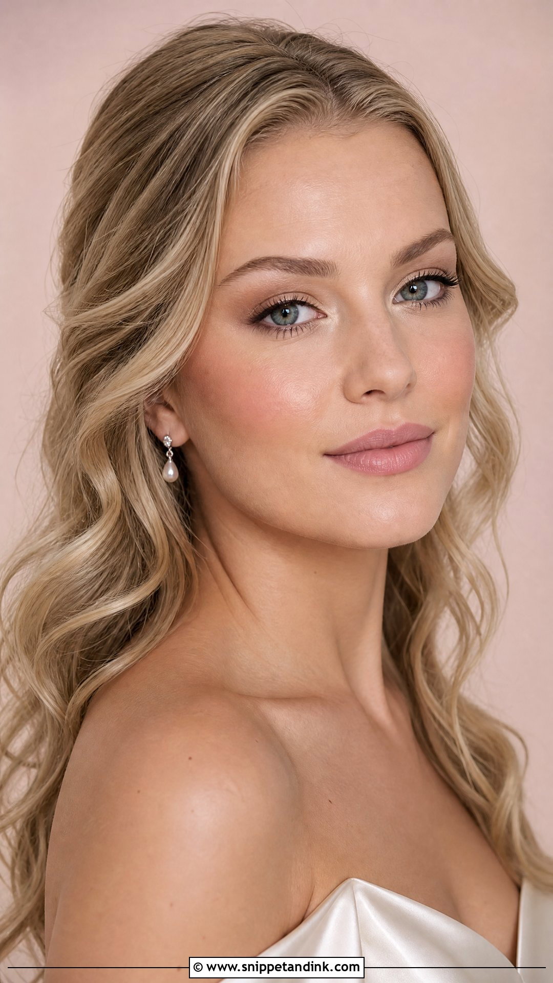 Soft Matte Bridal Makeup - Snippet and Ink - 20 Matte Bridal Makeup Ideas