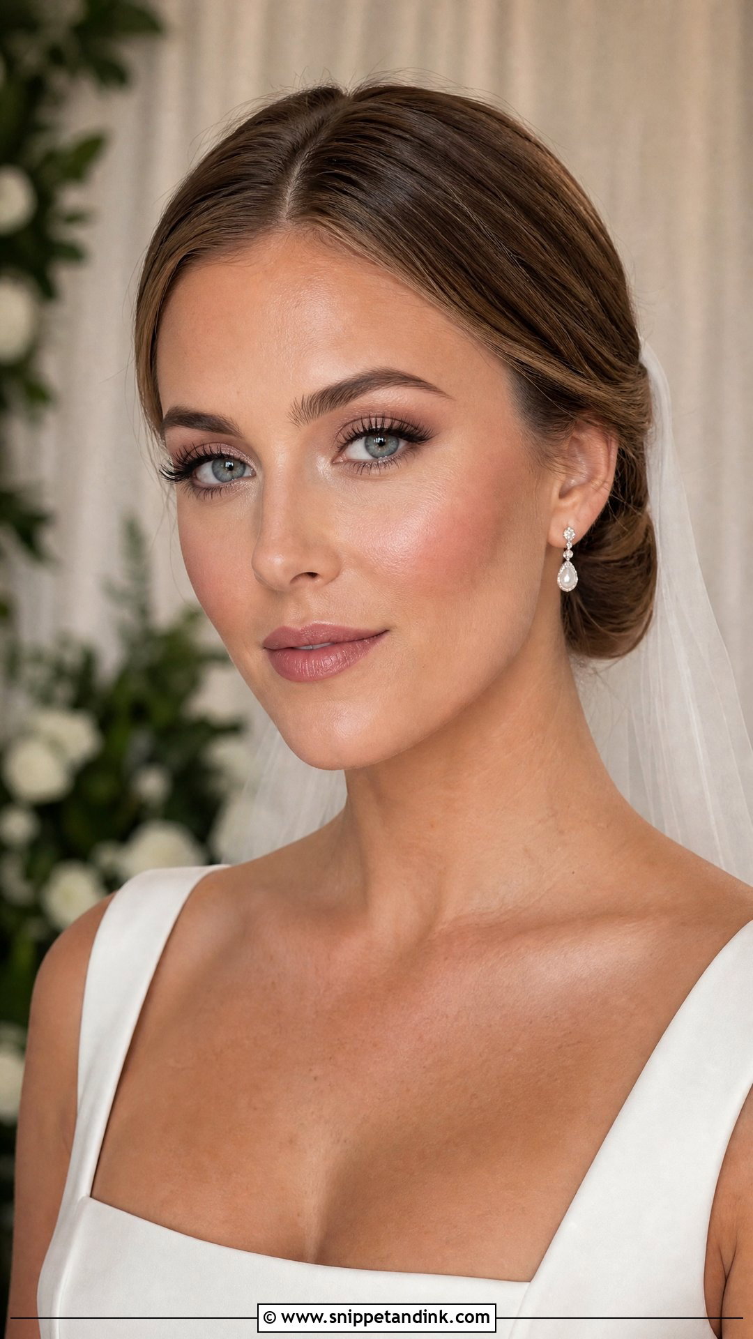 Soft Matte Glowy Bridal Makeup - Snippet and Ink - 25 Soft Glowy Wedding Makeup Ideas