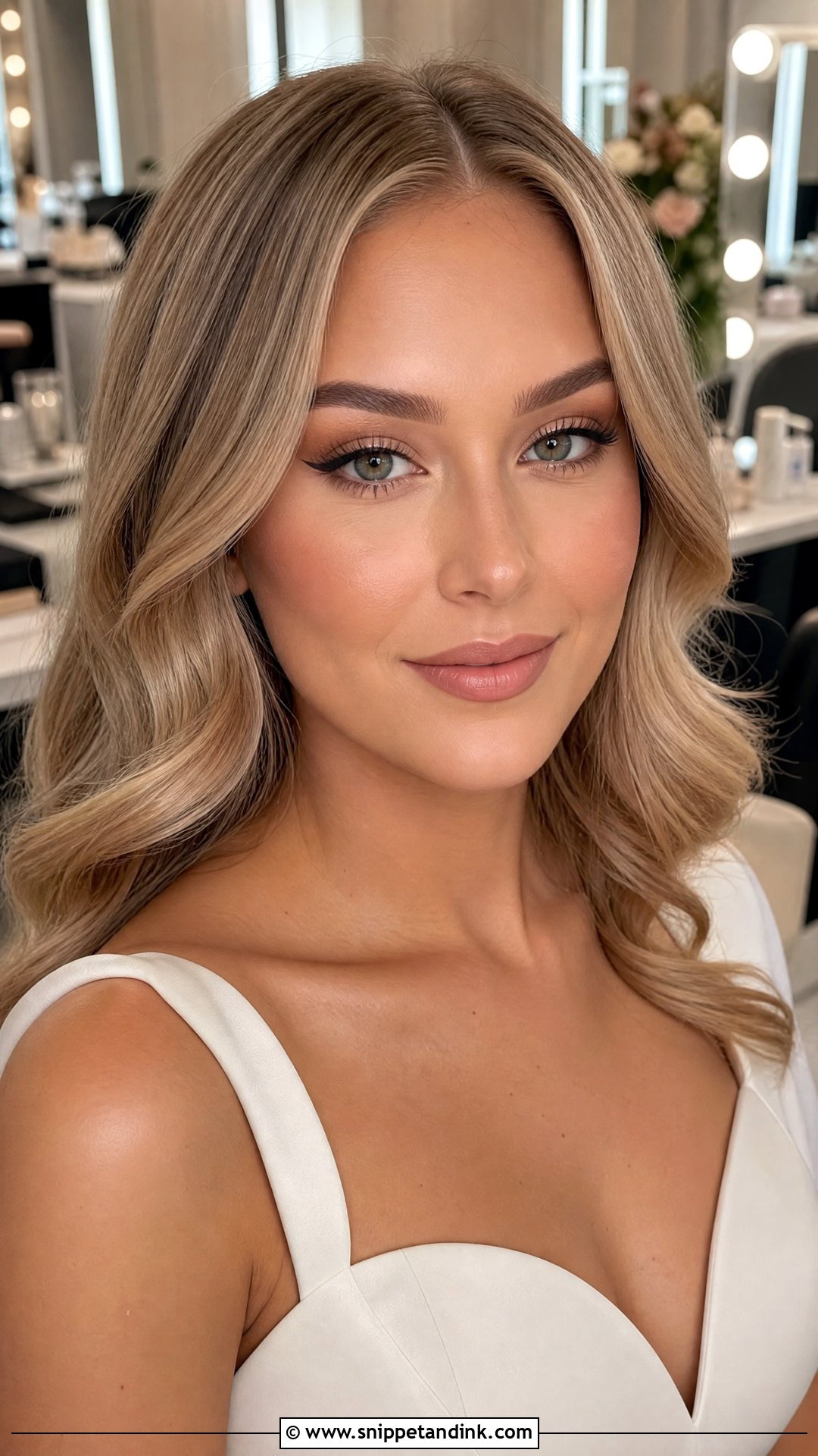 Soft Matte Glowy Wedding Makeup - Snippet and Ink - 25 Natural Glowy Wedding Makeup Ideas