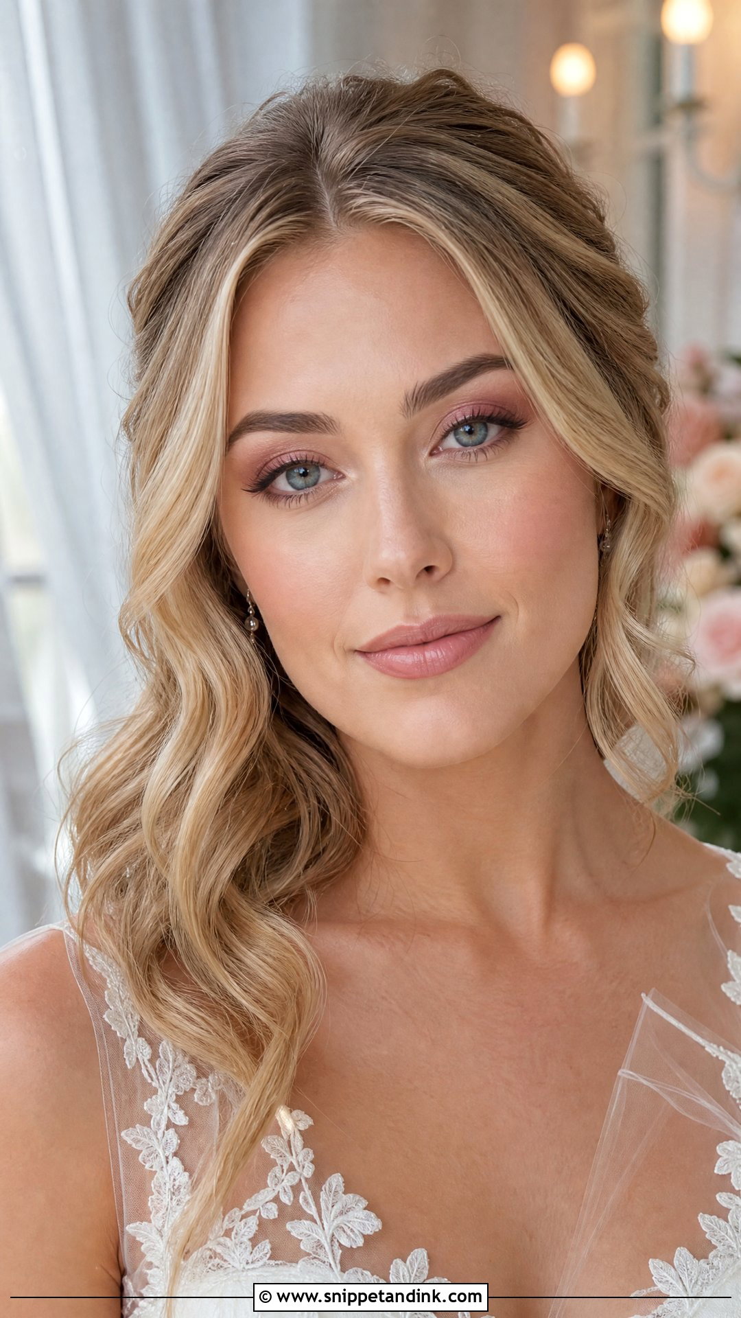 Soft Mauve Bridal Makeup - Snippet and Ink - 20 Mauve Bridal Makeup Ideas