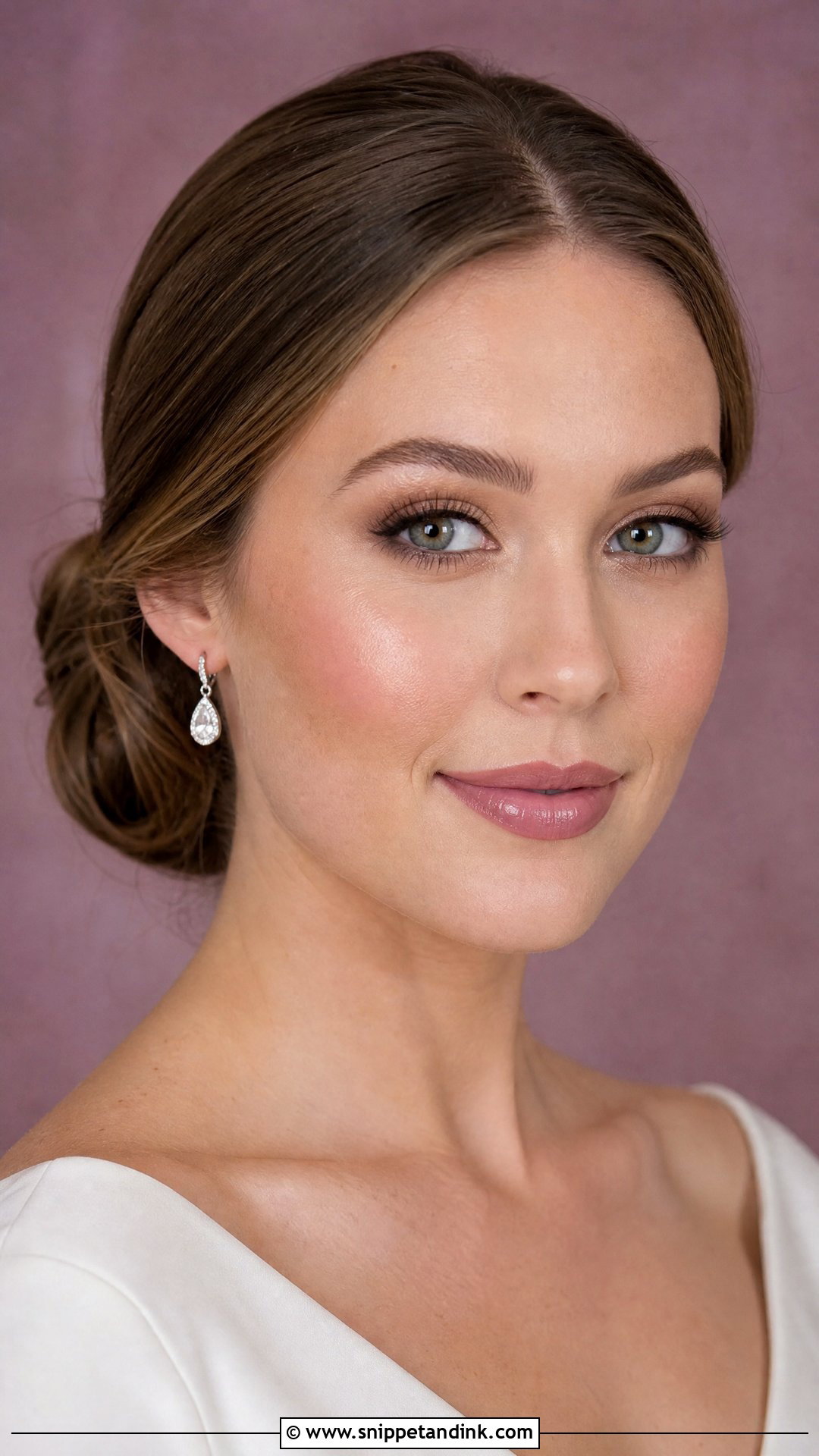 Soft Mauve Wedding Lip Combo - Snippet and Ink - 20 Wedding Lip Combo Ideas