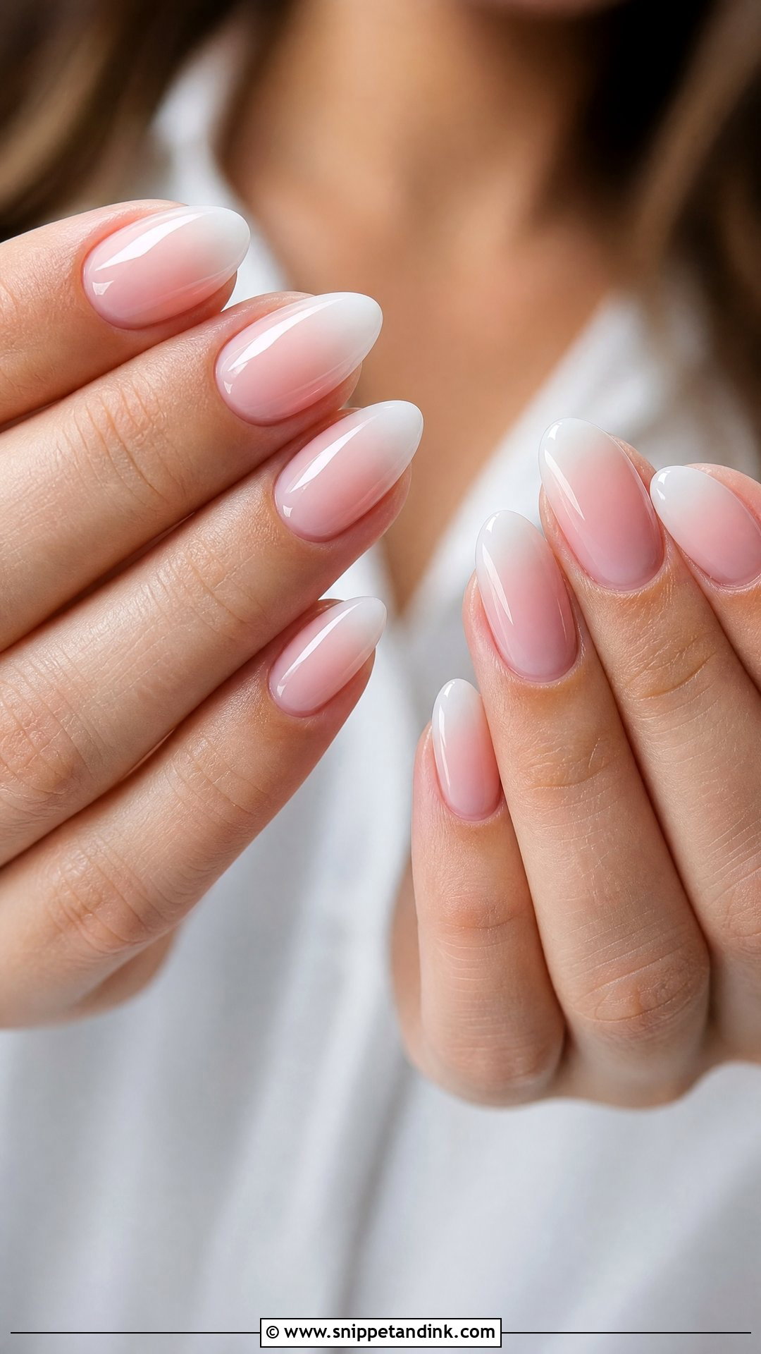 Soft Ombre Bridal Nails - Snippet and Ink - 25 Simple Bridal Wedding Nails for Bride