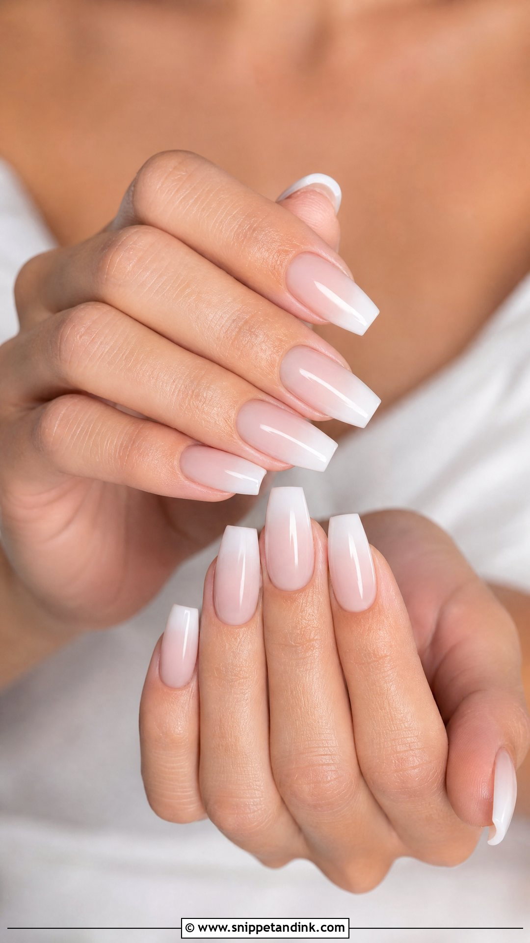 Soft Ombre Bridesmaid Nails - Snippet and Ink - 20 Wedding Day Nails for Bridesmaids