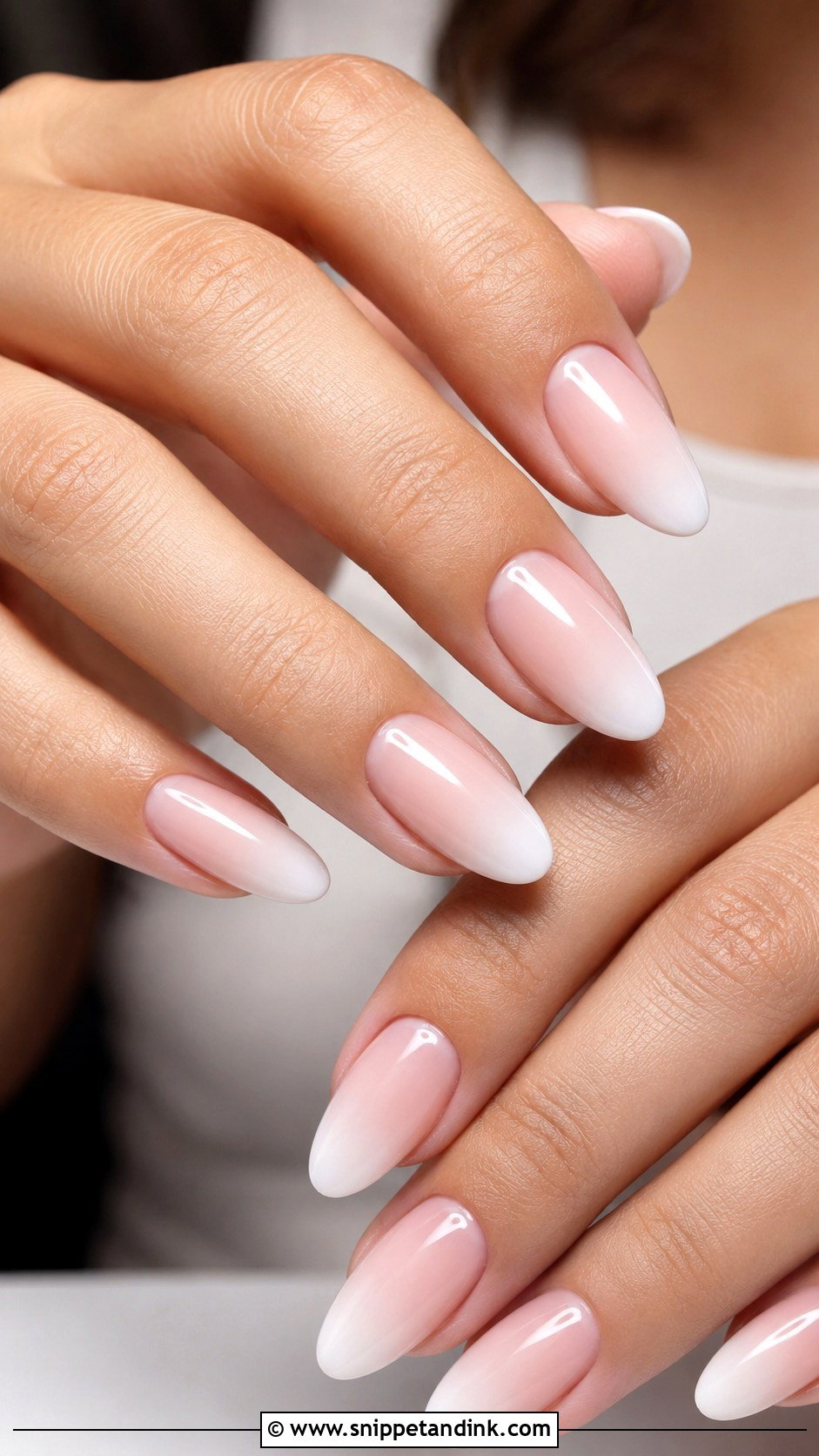 Soft Ombre Wedding Nails - Snippet and Ink - 30 Simple Wedding Nails