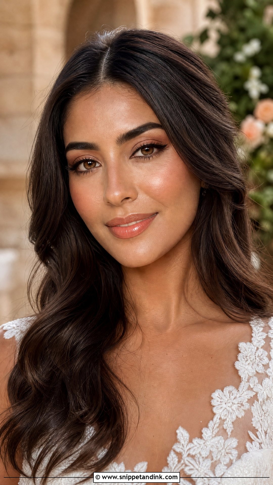 Soft Peach Wedding Makeup - Snippet and Ink - 30 Soft Wedding Makeup Ideas