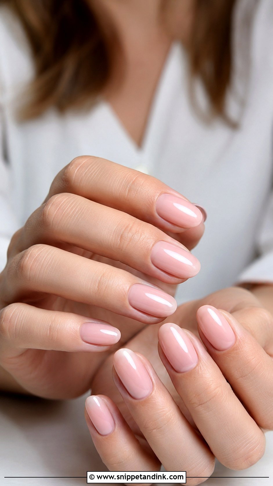 Soft Pink Acrylic Wedding Nails - Snippet and Ink - 20 Acrylic Wedding Day Nails for Bride