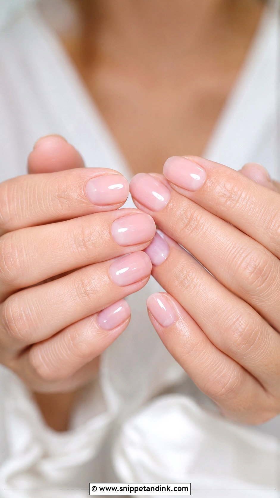 Soft Pink BIAB Wedding Nails - Snippet and Ink - 20 Wedding Nails BIAB