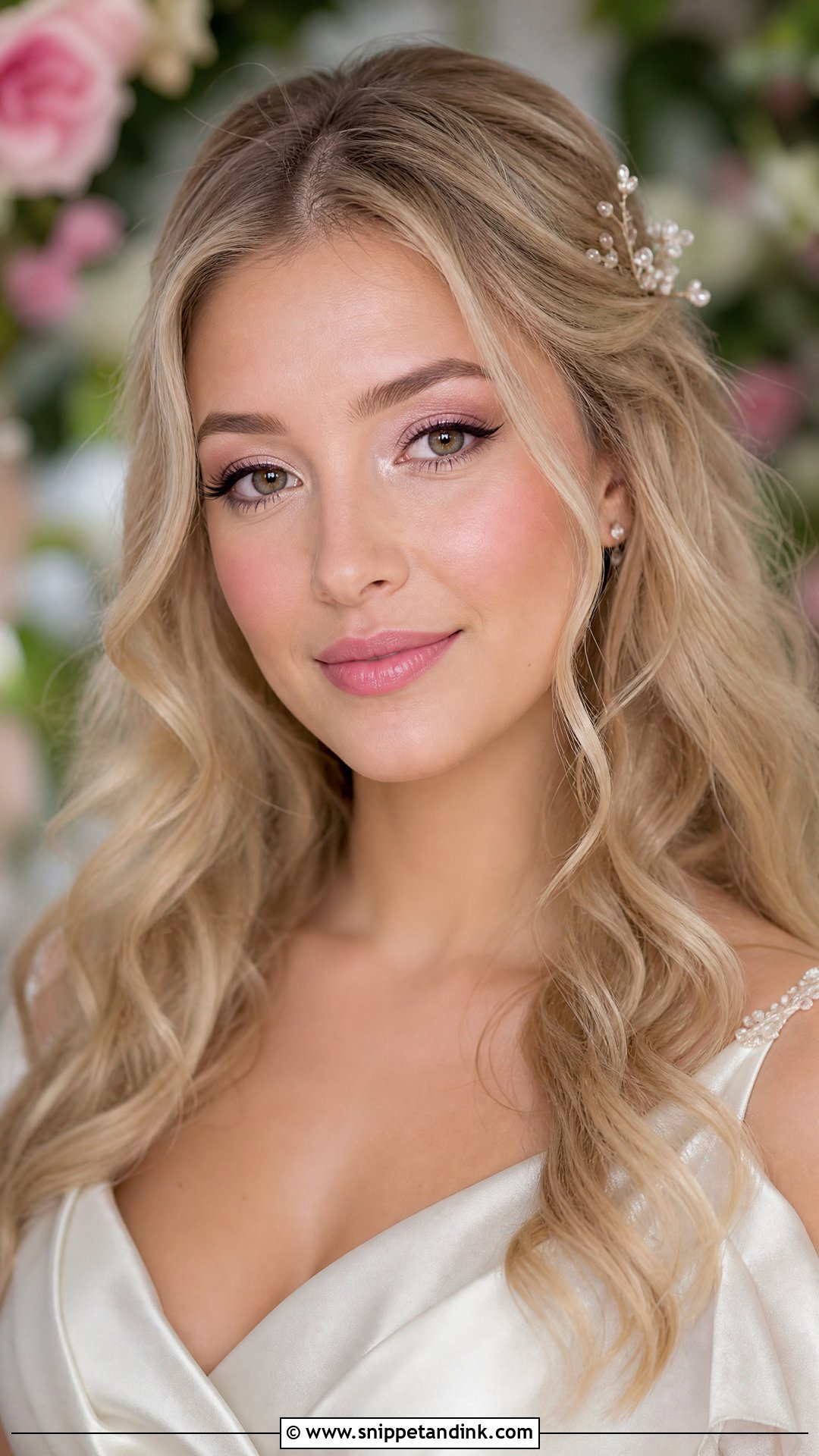 Soft Pink Bridal Makeup - Snippet and Ink - 25 Pink Bridal Makeup Looks