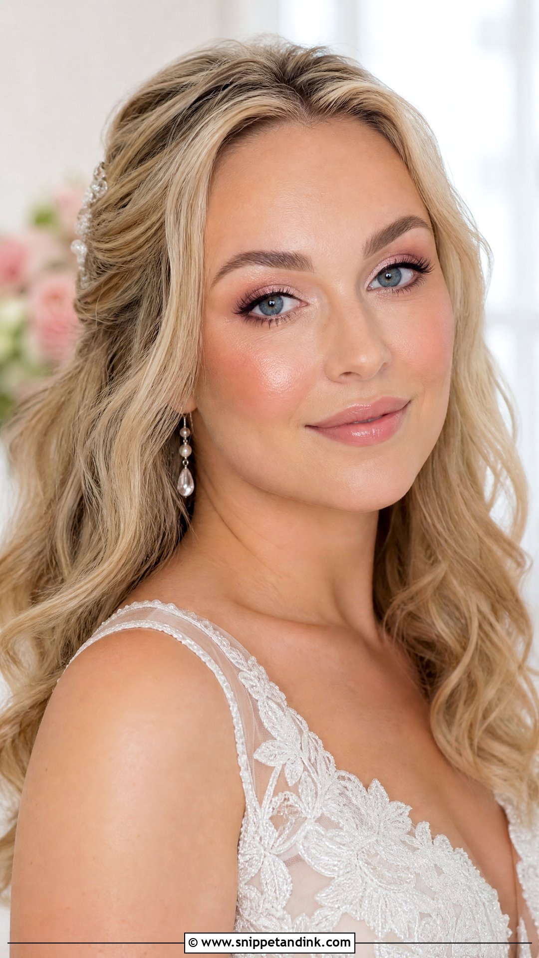 Soft Pink Bridal Makeup - Snippet and Ink - 25 Pink Wedding Makeup Ideas