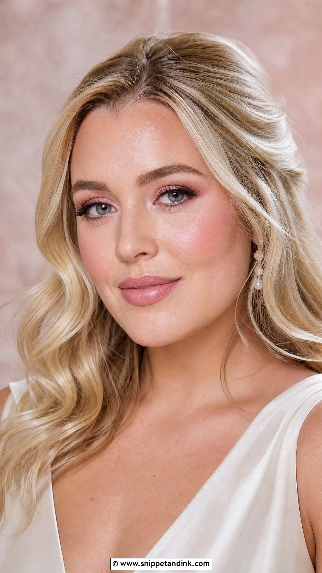 Soft Pink Bridal Makeup - Snippet and Ink - 25 Soft Romantic Bridal Makeup Ideas
