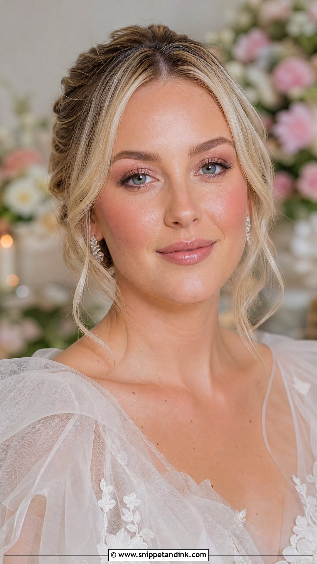 Soft Pink Bridal Makeup For Brown Eyes - Snippet and Ink - 30 Soft Glam Bridal Makeup for Brown Eyes