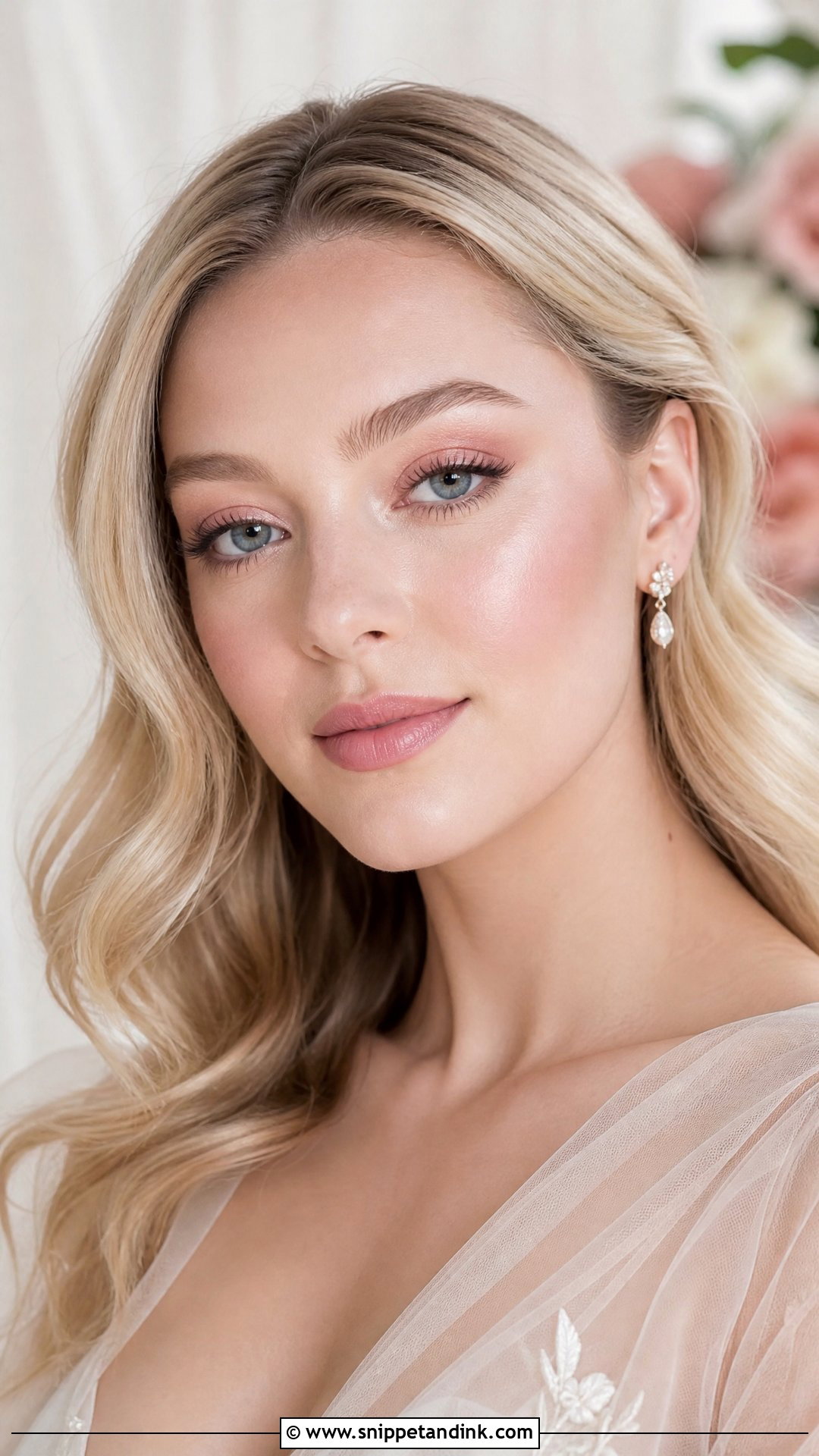 Soft Pink Bridal Makeup For Fair Skin - Snippet and Ink - 25 Soft Pink Bridal Makeup Ideas