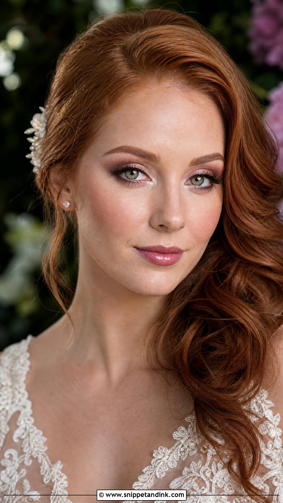 Soft Pink Bridal Makeup For Green Eyes - Snippet and Ink - 25 Soft Pink Bridal Makeup Ideas