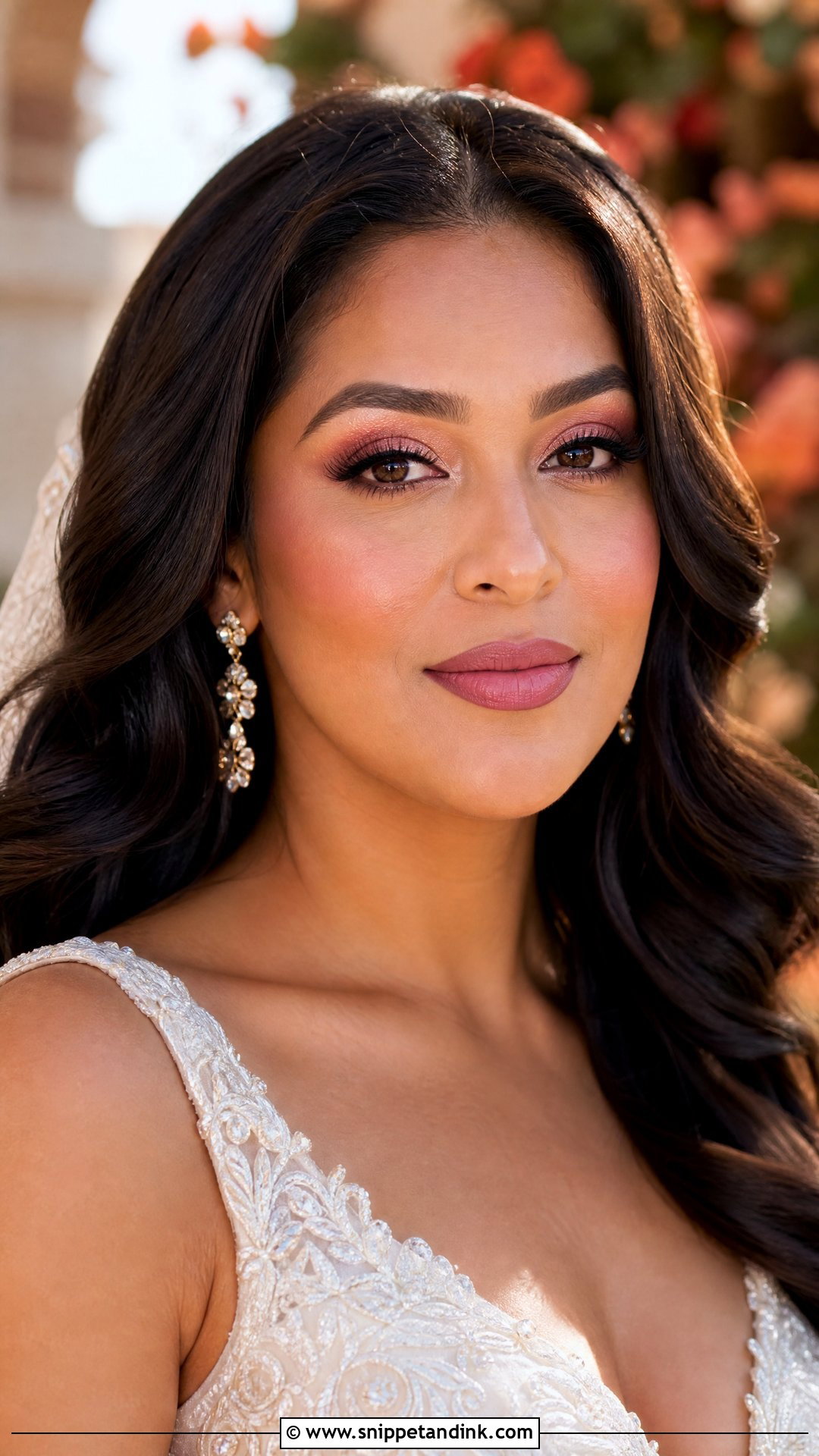 Soft Pink Bridal Makeup For Medium Skin - Snippet and Ink - 25 Soft Pink Bridal Makeup Ideas