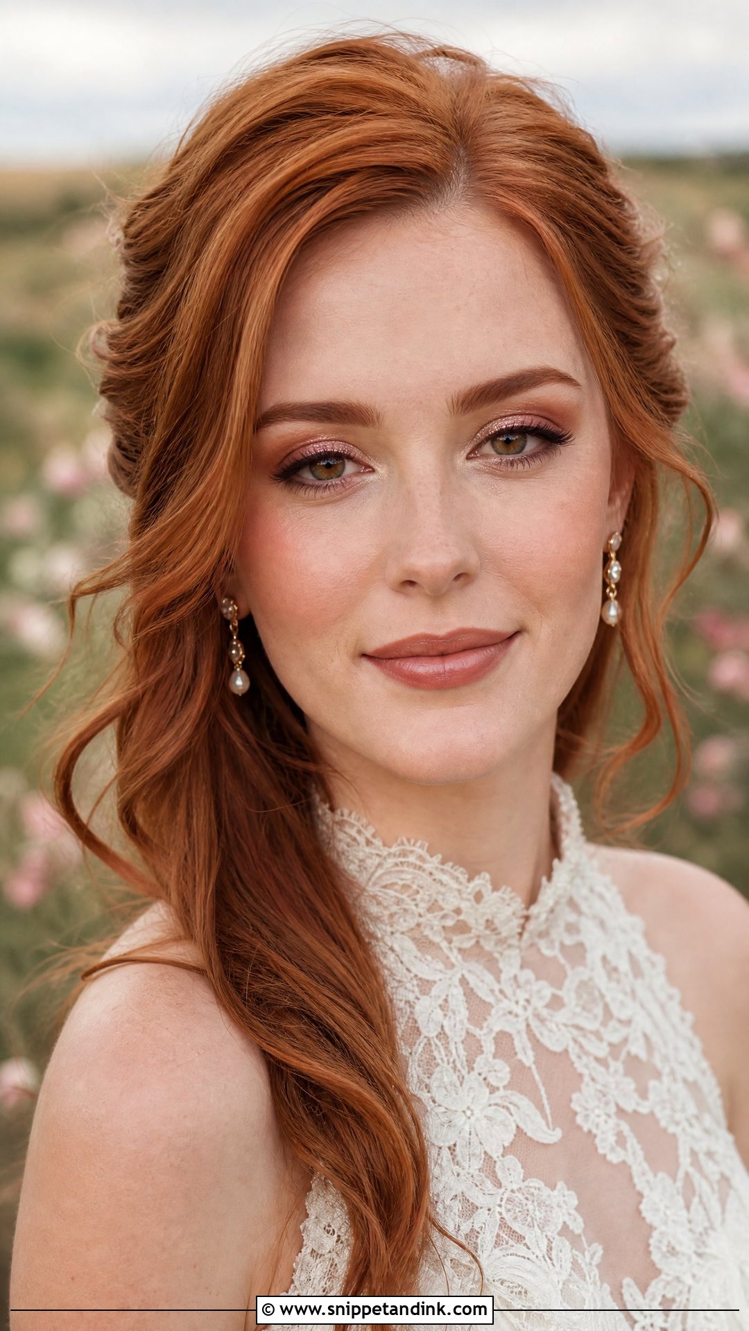 Soft Pink Bridal Makeup For Red Hair - Snippet and Ink - 25 Soft Pink Bridal Makeup Ideas