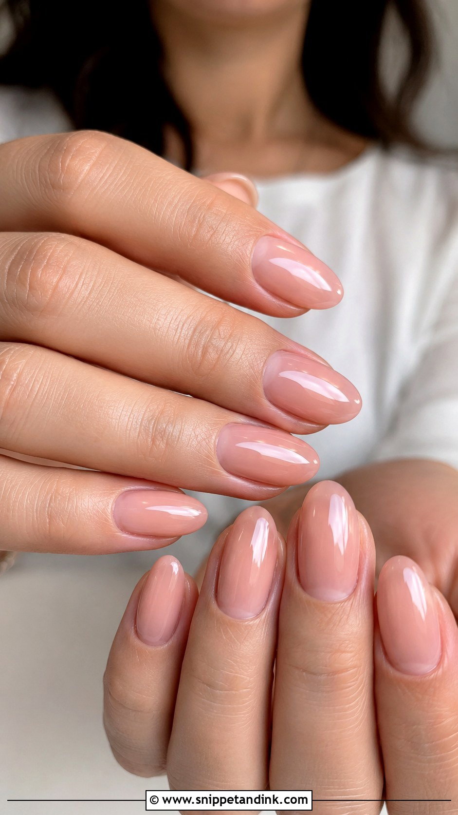 Soft Pink Bridal Nail Extensions - Snippet and Ink - 30 Bridal Nail Extension Designs
