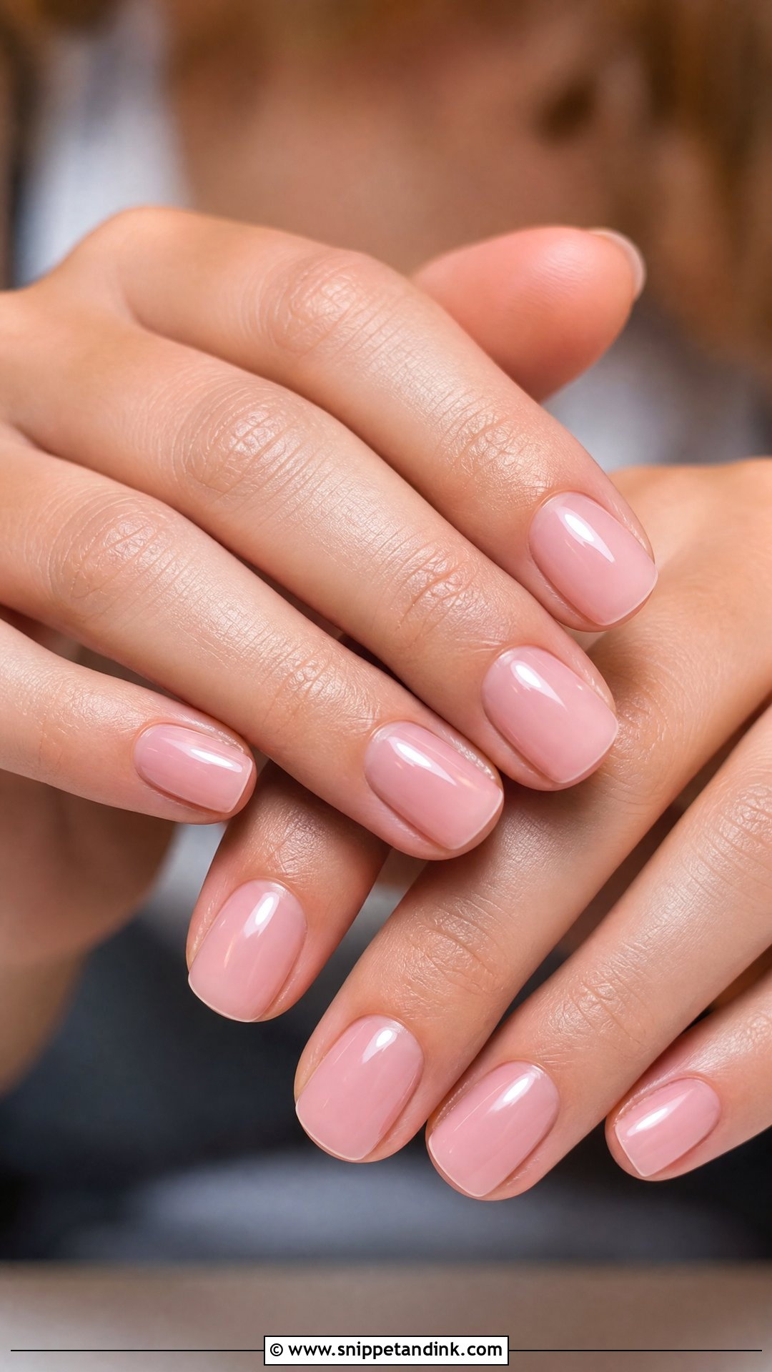 Soft Pink Bridal Nails - Snippet and Ink - 25 Bridal Nail Art Designs