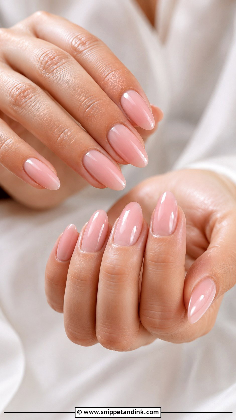 Soft Pink Bride Nails - Snippet and Ink - 20 Bride Nails 2025