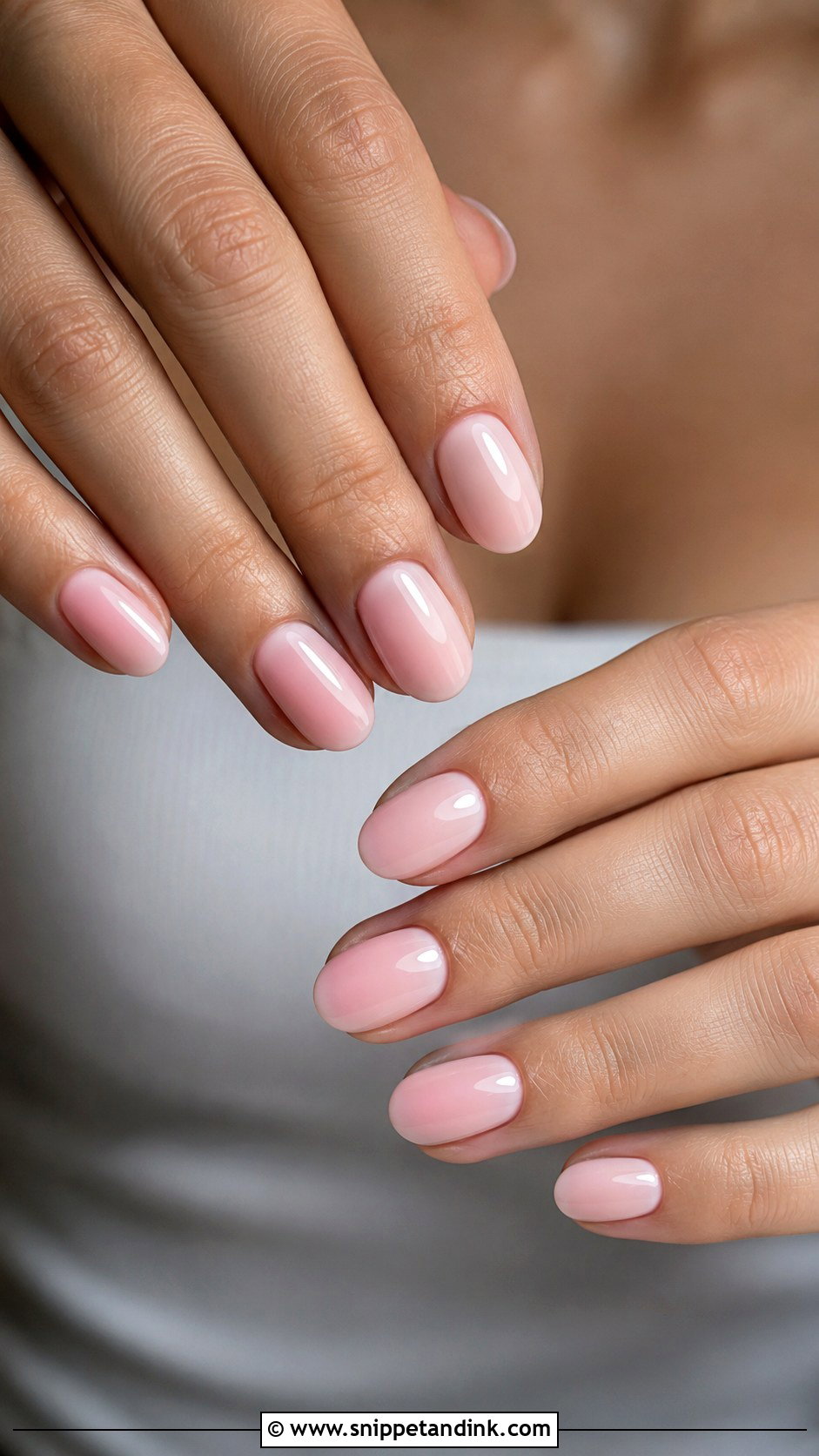 Soft Pink Bridesmaid Nails - Snippet and Ink - 20 Wedding Nail Inspo for Bridesmaids Ideas