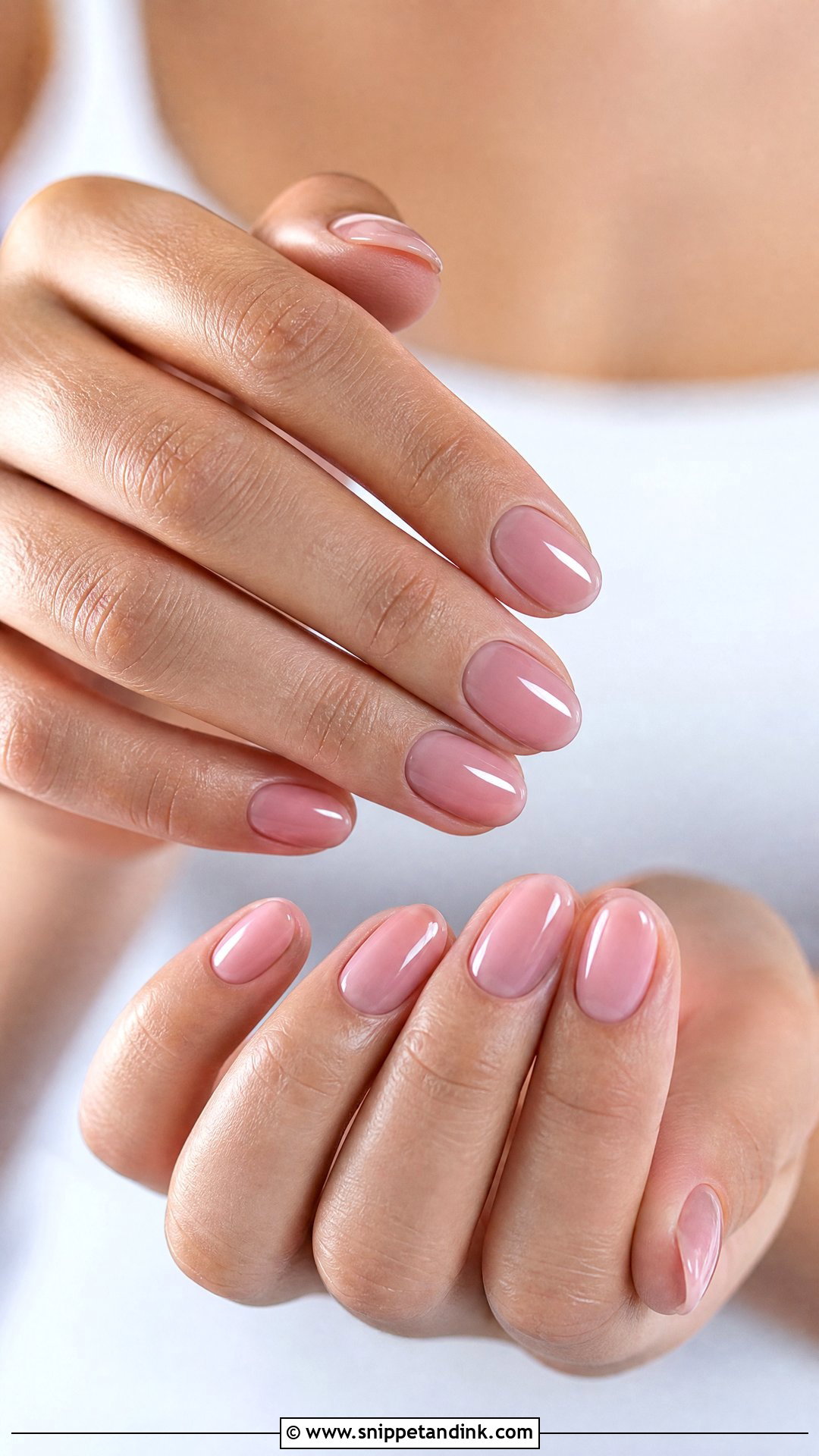 Soft Pink Bridesmaid Nails - Snippet and Ink - 25 Bridesmaid Wedding Nails Design