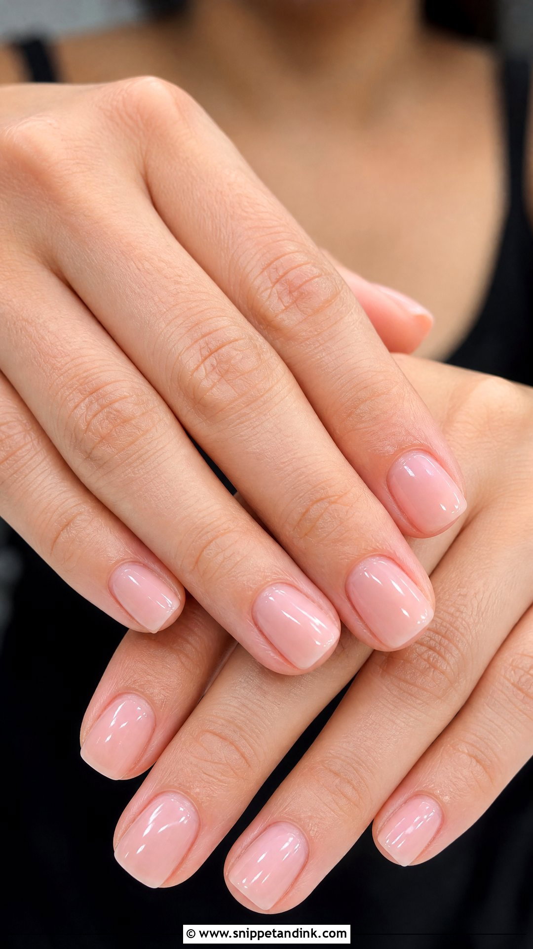 Soft Pink Bridesmaid Nails - Snippet and Ink - 25 Bridesmaids Nail Ideas