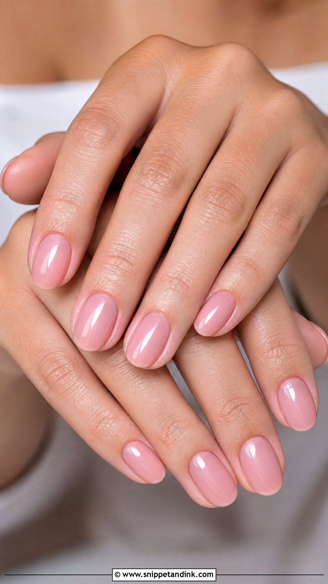 Soft Pink Bridesmaid Nails - Snippet and Ink - 35 Bridesmaid Nails