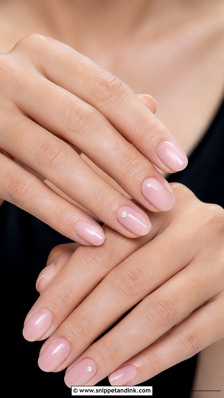 Soft Pink Bridesmaid Nails - Snippet and Ink - 20 Bridal Party Nails Bridesmaid