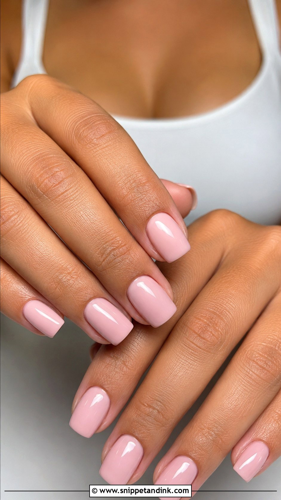 Soft Pink Bridesmaids Nails - Snippet and Ink - 30 Bridesmaids Nails