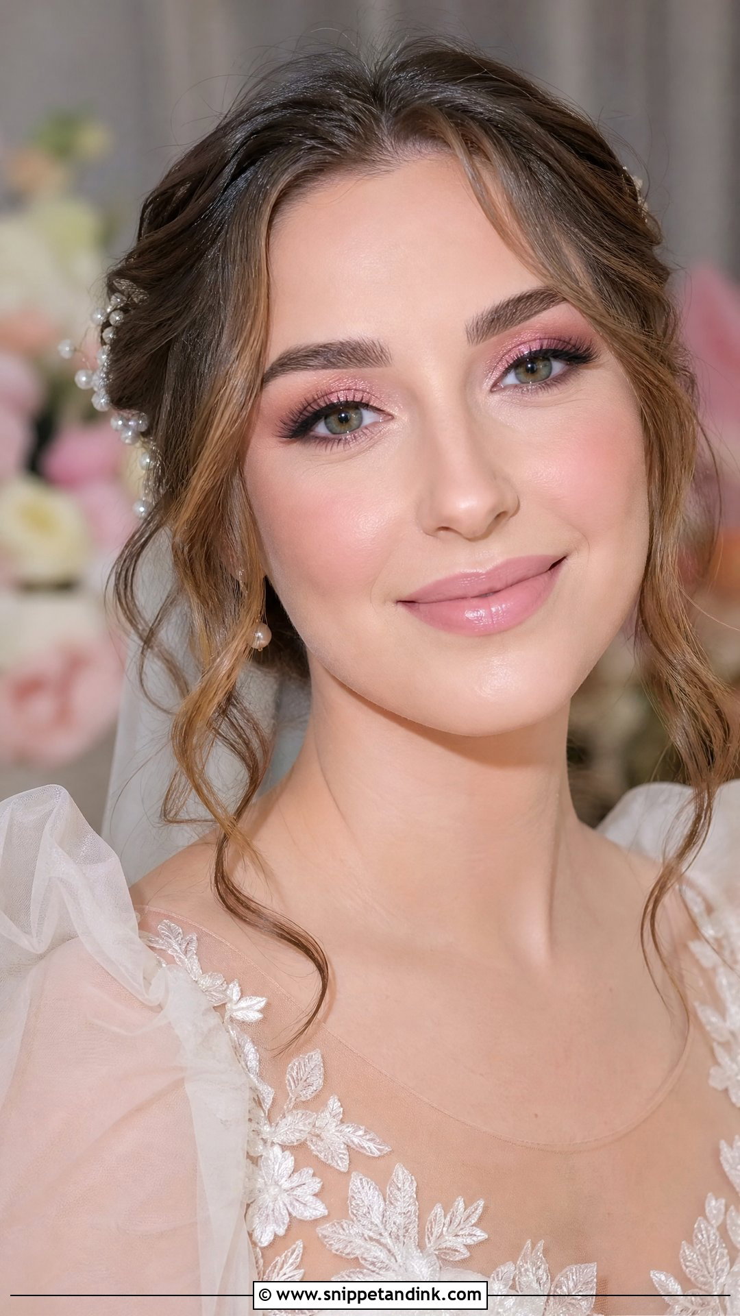 Soft Pink Christian Bridal Makeup - Snippet and Ink - 20 Christian Bridal Makeup Ideas