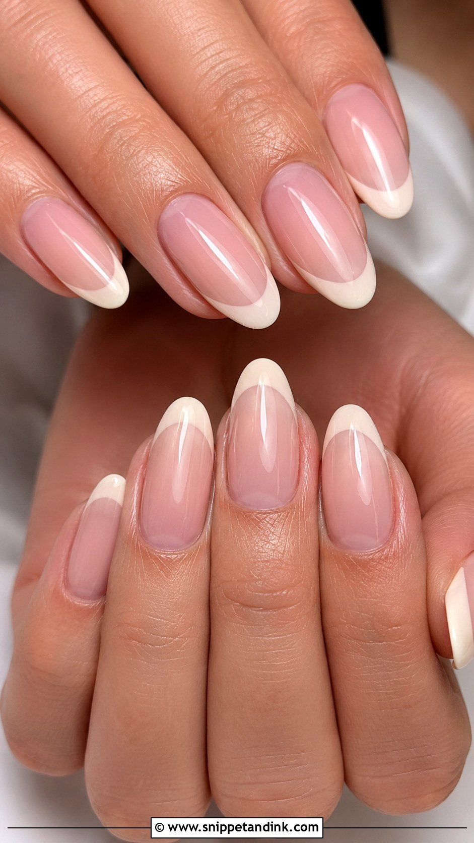 Soft Pink French October Wedding Nails - Snippet and Ink - 20 October Wedding Nails