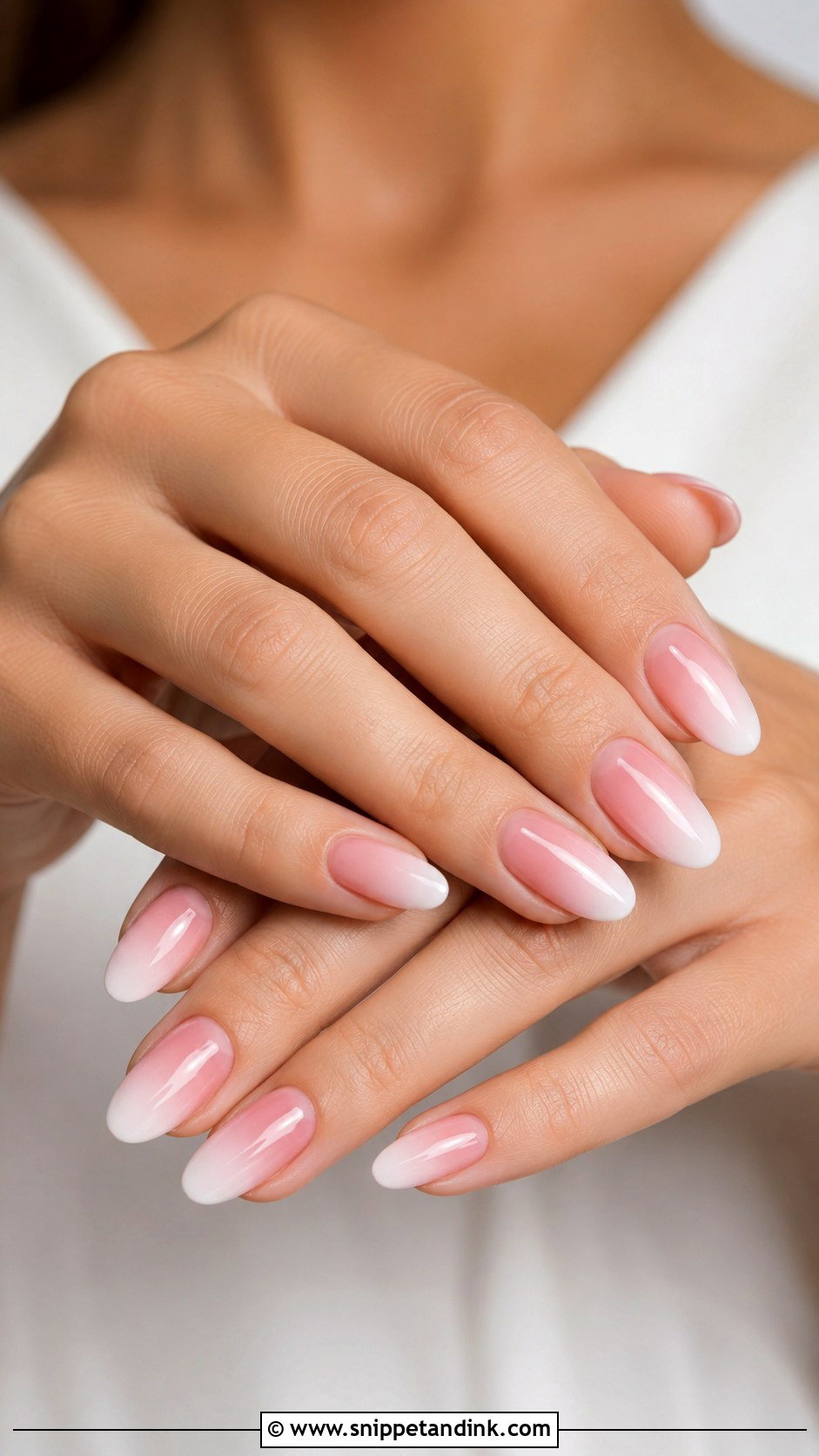 Soft Pink Ombre Nails - Snippet and Ink - 20 Spring Wedding Nails for Guest