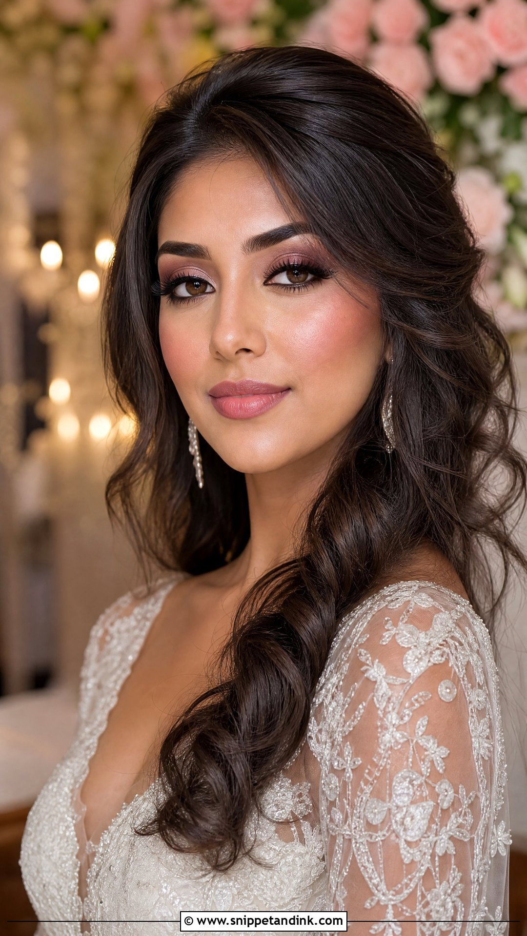 Soft Pink Smokey Wedding Makeup - Snippet and Ink - 20 Soft Pink Wedding Makeup Ideas