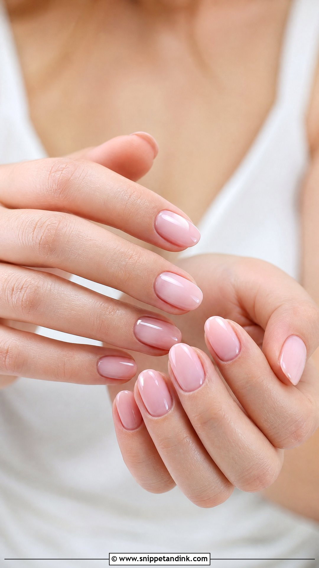 Soft Pink Wedding Gel Nails - Snippet and Ink - 25 Wedding Gel Nails