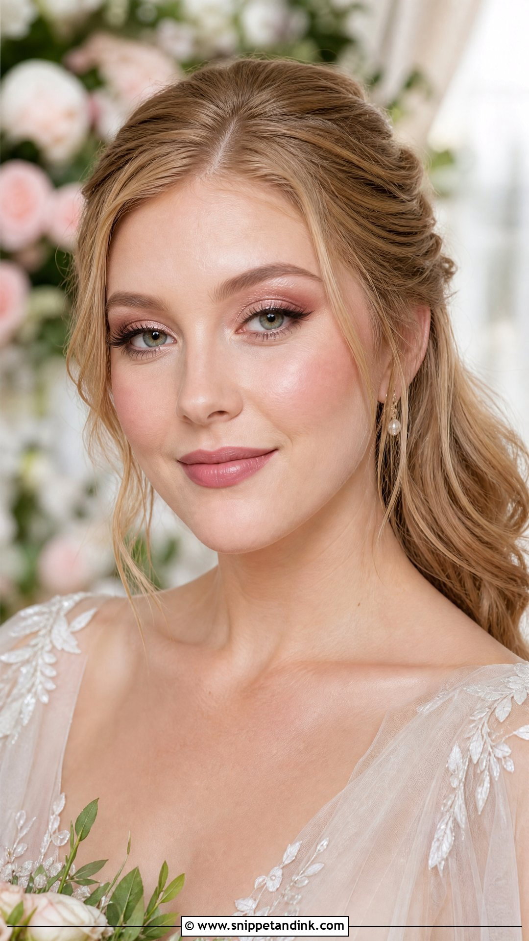 Soft Pink Wedding Makeup - Snippet and Ink - 30 Soft Wedding Makeup Ideas