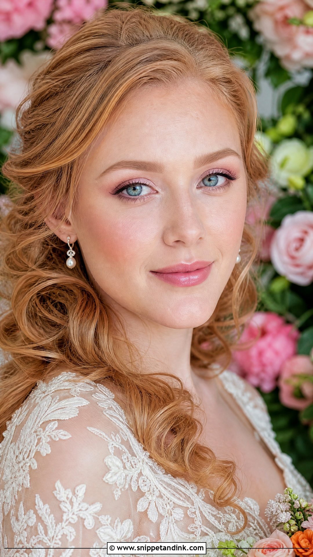 Soft Pink Wedding Makeup For Blue Eyes - Snippet and Ink - 20 Soft Glam Wedding Makeup for Blue Eyes