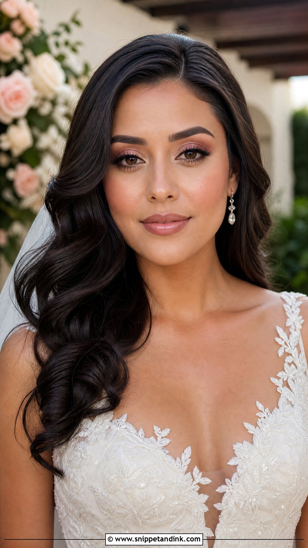 Soft Pink Wedding Makeup For Olive Skin - Snippet and Ink - 20 Soft Pink Wedding Makeup Ideas