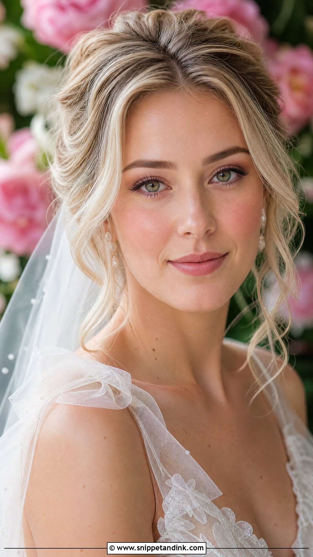 Soft Pink Wedding Makeup With Blush - Snippet and Ink - 20 Soft Pink Wedding Makeup Ideas