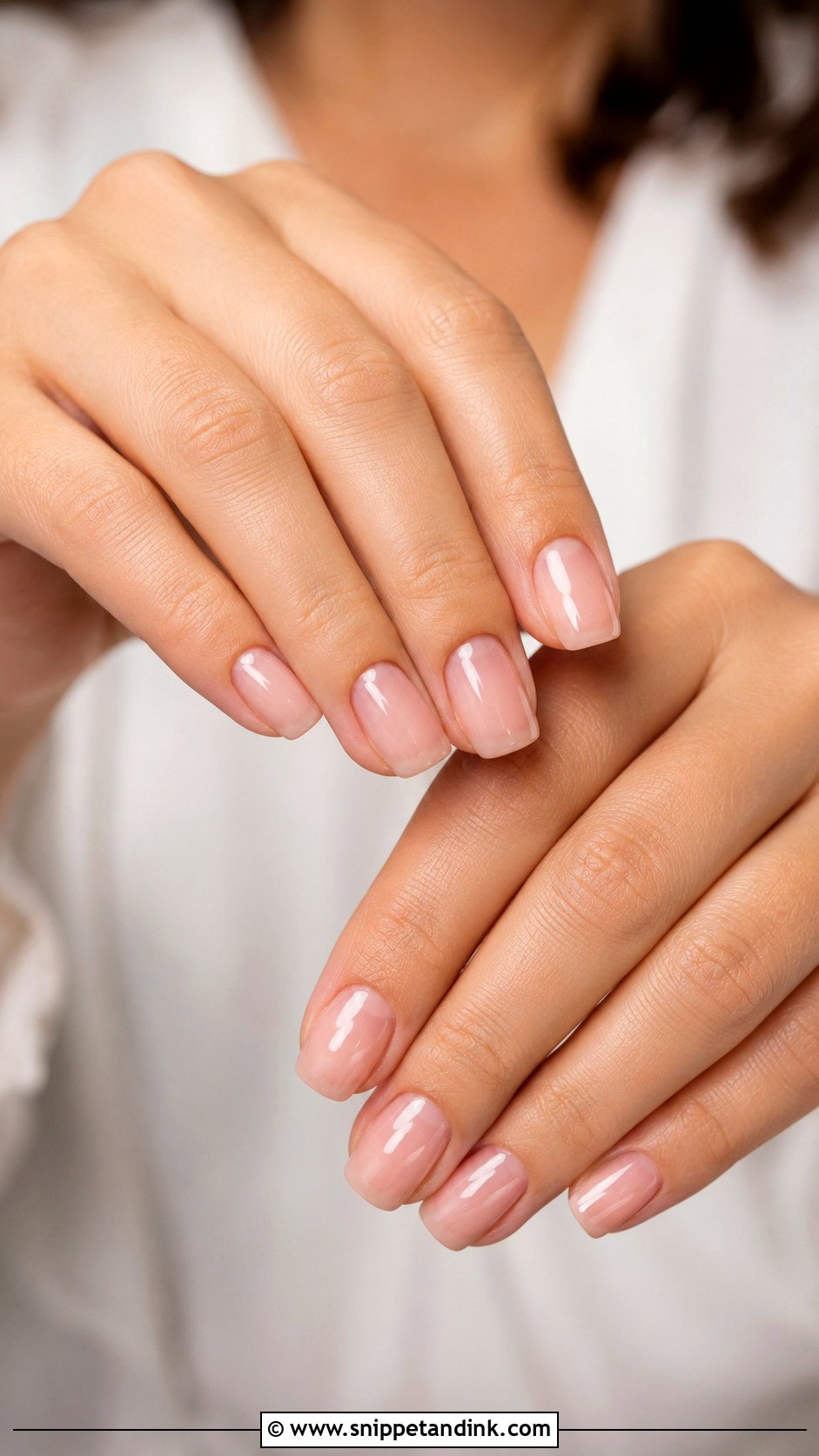 Soft Pink Wedding Nails - Snippet and Ink - 20 Black Tie Wedding Nails