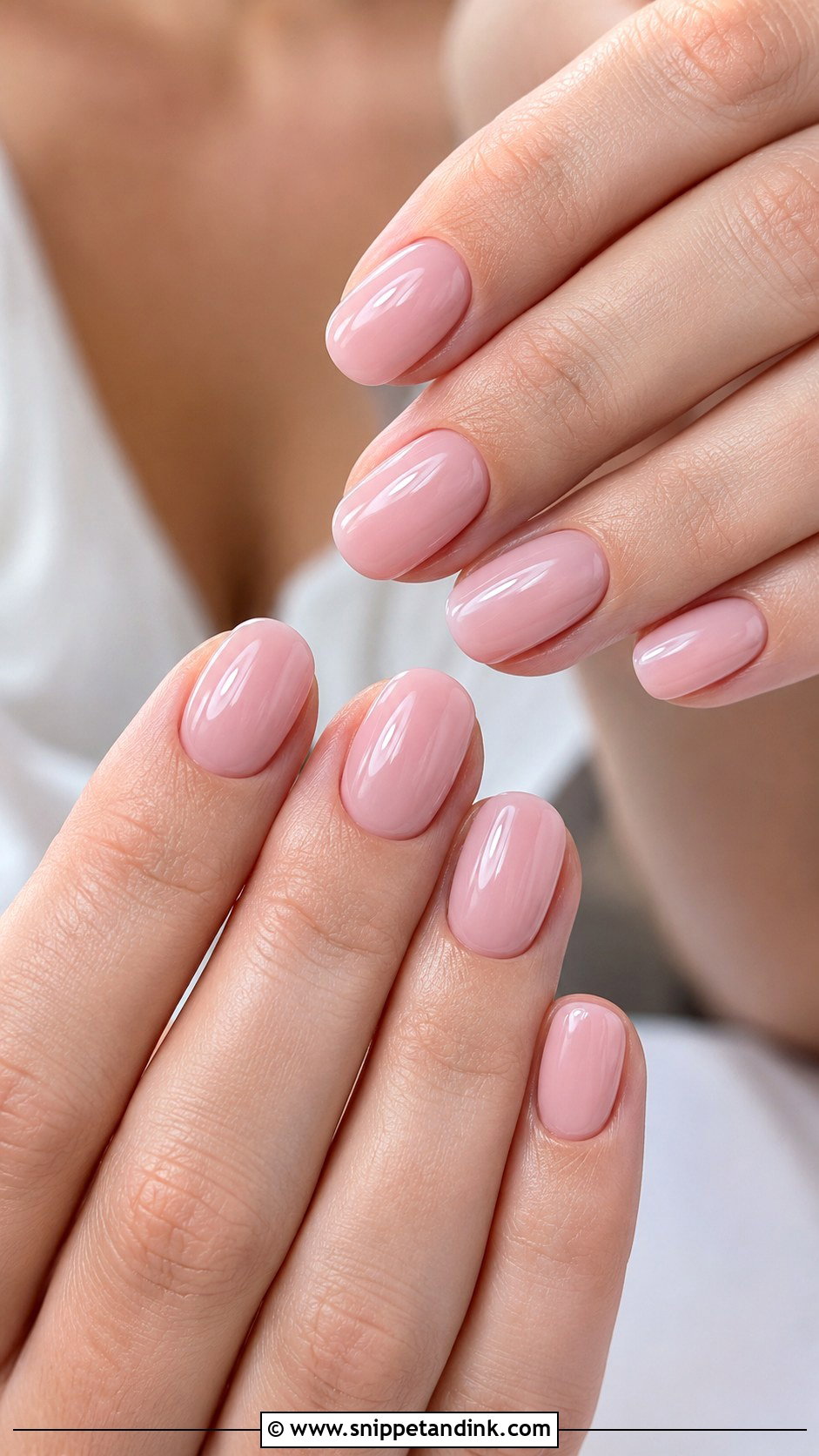 Soft Pink Wedding Nails - Snippet and Ink - 20 Simple Elegant Wedding Nails