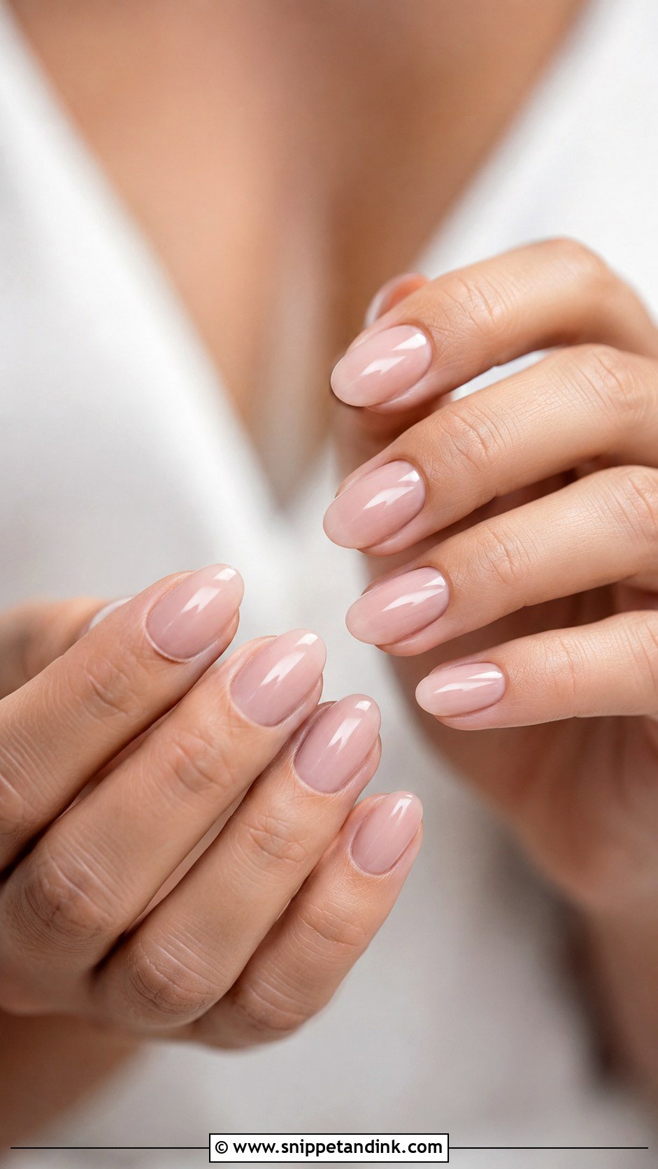 Soft Pink Wedding Nails - Snippet and Ink - 20 Wedding Nail Inspo Ideas