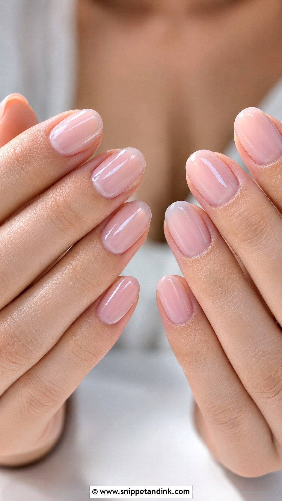 Soft Pink Wedding Nails - Snippet and Ink - 20 Wedding Nails Design the Bride
