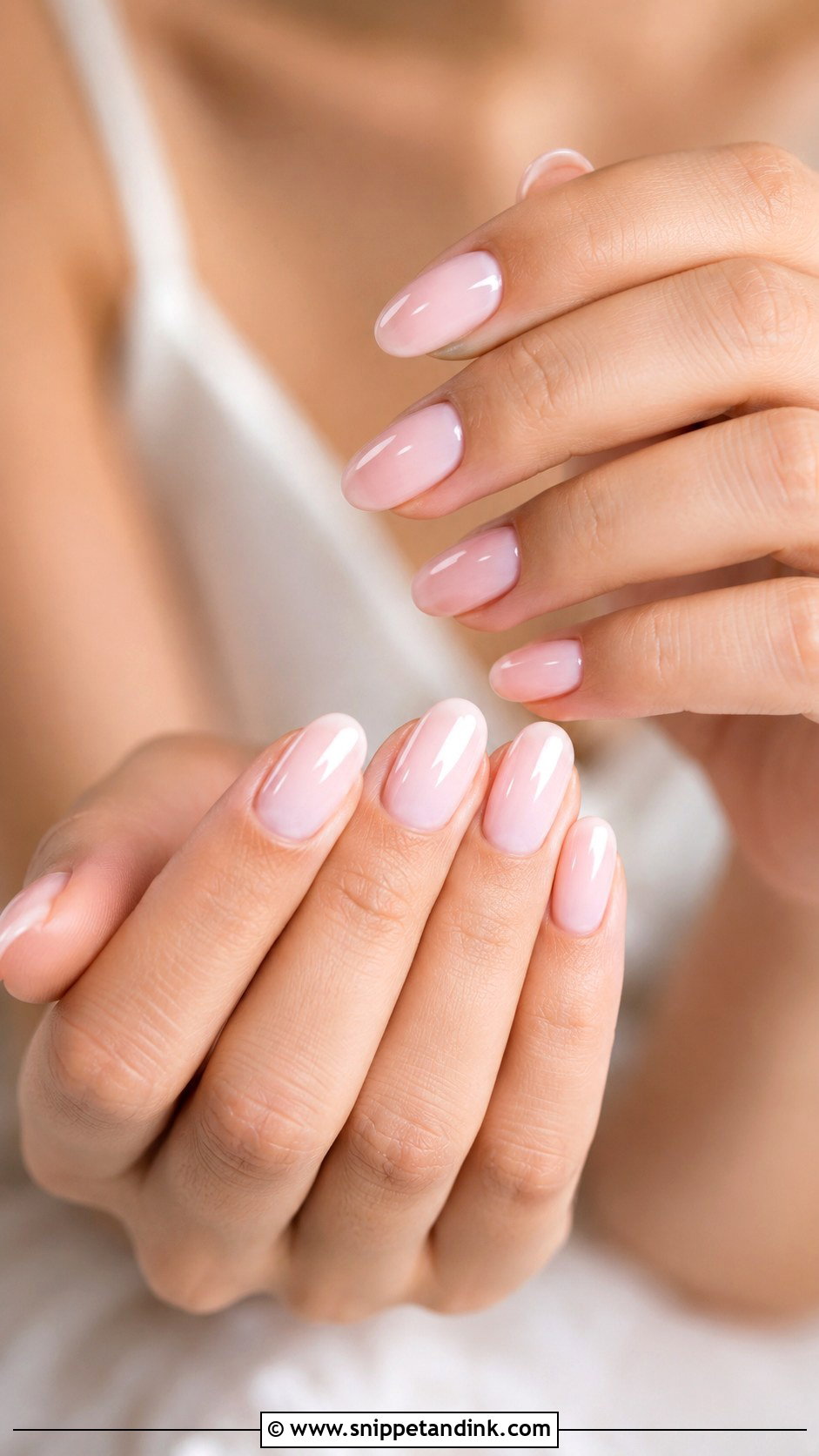 Soft Pink Wedding Nails - Snippet and Ink - 30 Best Wedding Nails Brides