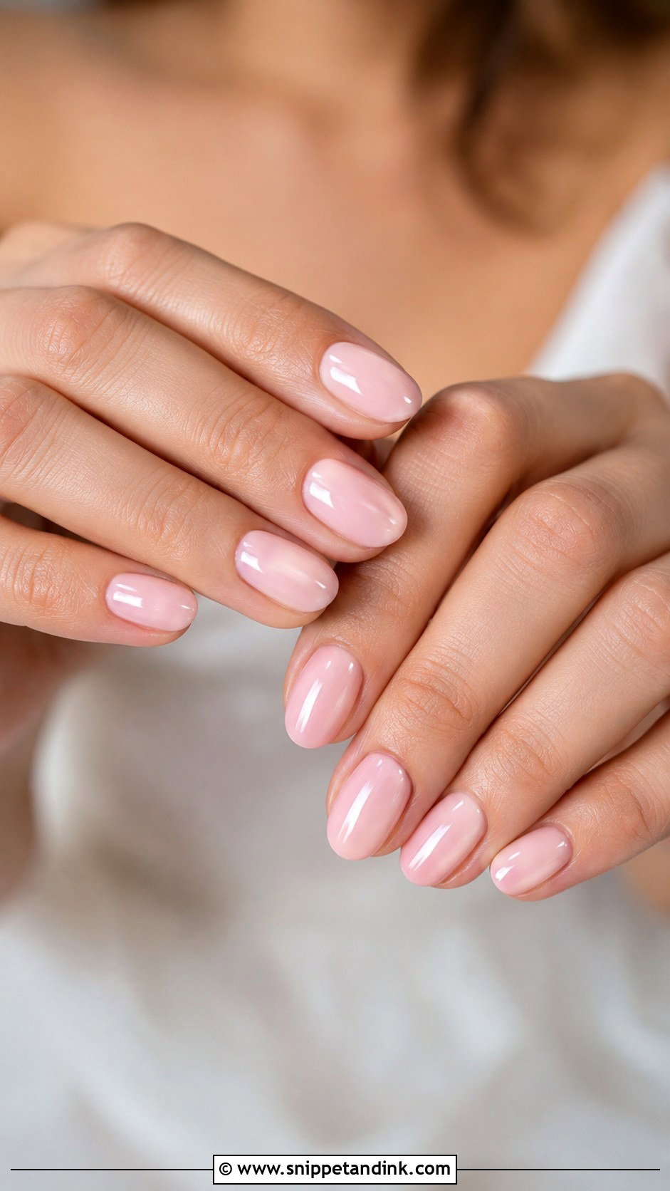 Soft Pink Wedding Nails For Bride - Snippet and Ink - 20 Cute Wedding Nails the Bride