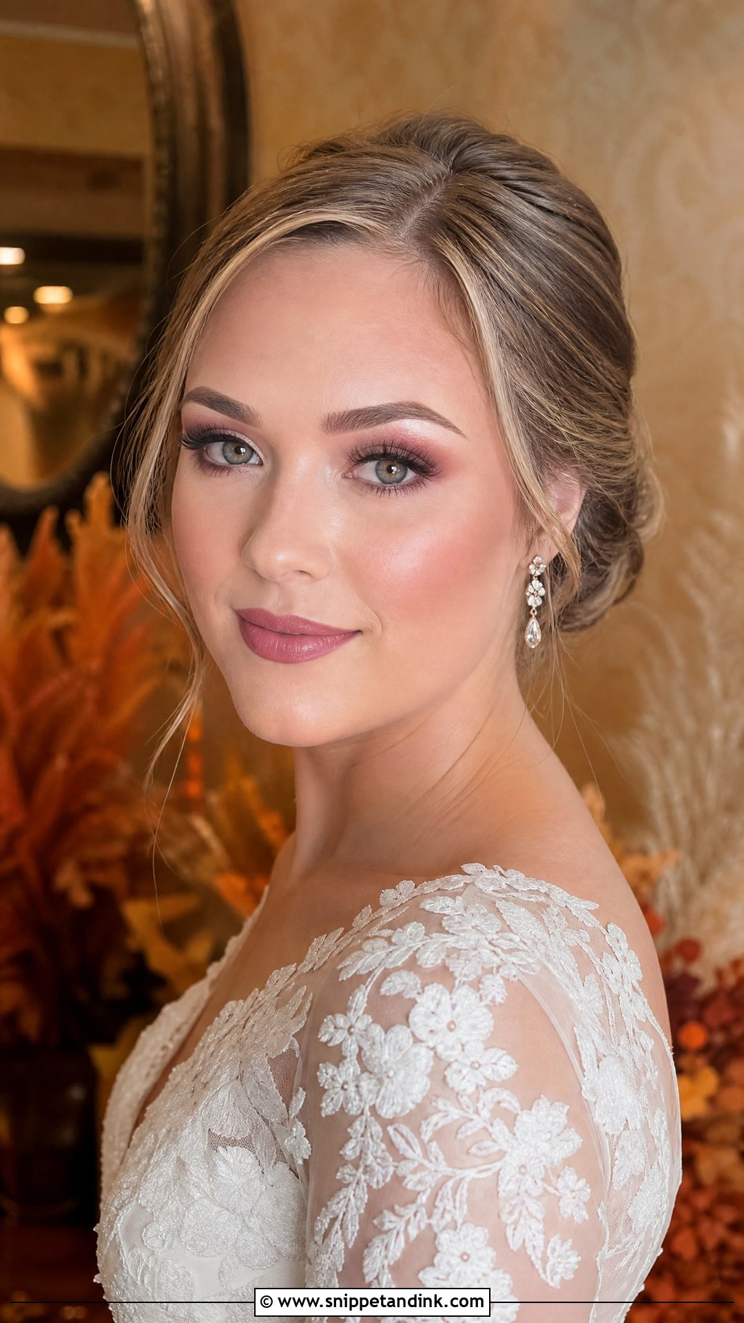 Soft Plum Wedding Makeup For Brown Eyes - Snippet and Ink - 25 Soft Natural Wedding Makeup Looks for Brown Eyes