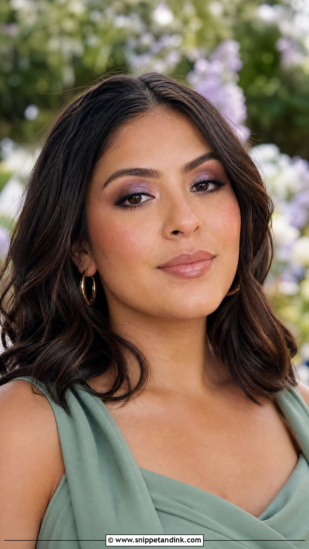 Soft Purple Wedding Guest Makeup - Snippet and Ink - 20 Purple Wedding Makeup Ideas